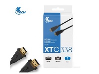 CABLE HDMI XTECH XTC-338 4K 30AWG 15 FT (4.57M) NEGRO 