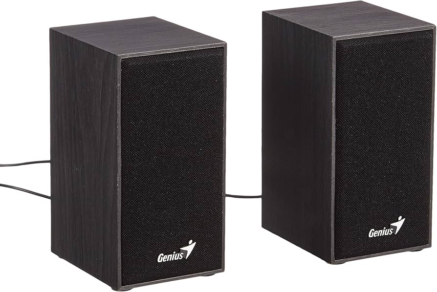 PARLANTES USB GENIUS SP-HF180 6W COLOR NEGRO