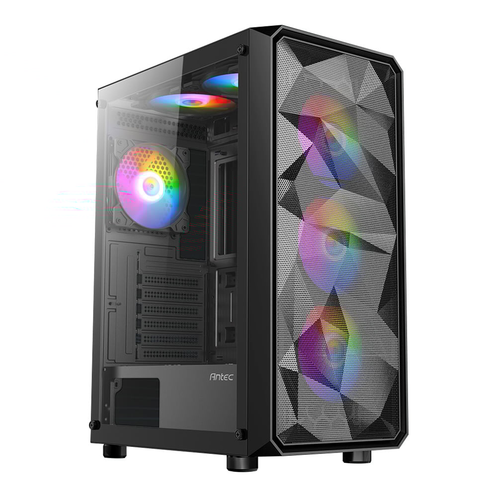 CASE GAMER ANTEC AX83 RGB ELITE MID TOWER/ VENTILADORES 3X120MM FRONTAL 1X120MM TRASERO