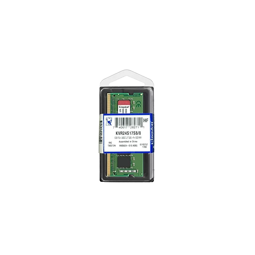 MEMORIA PARA LAPTOP KINGSTON 8GB DDR4 2400 SODIMM