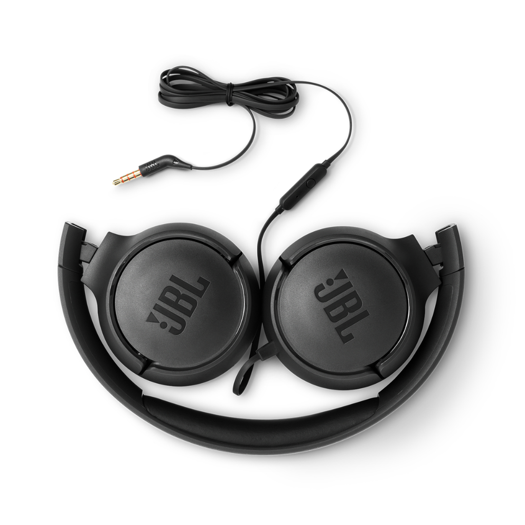 AUDIFONOS + MICROFONO JBL ALAMBRICO TUNE 500 BLACK SKU: JBLT500BLKAM