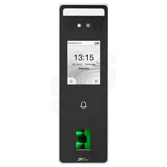 LECTOR BIOMETRICO ZK-SPEEDFACE-V3L/ID CAPACIDAD 500 ROSTROS / 3000 HUELLAS DACTILARES / 3000 TARJETAS RFID / 200000 EVENTOS