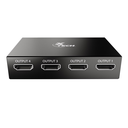 SPLITTER XTECH XHA-420 1 ENTRADA 4 SALIDAS HDMI HASTA 3840x2160 A 30Hz