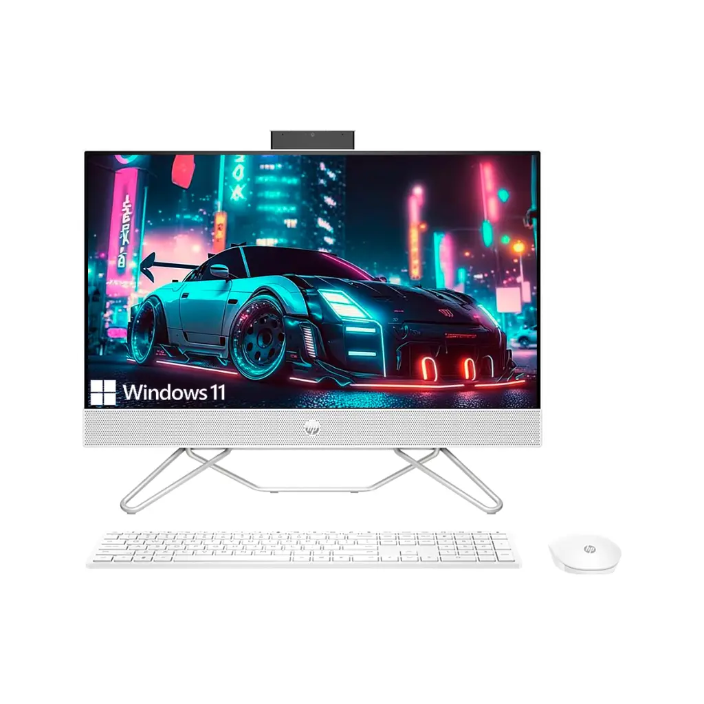 ALL IN ONE HP 24-CB1025LA INTEL CORE I5-1235U/ 8GB/ 512GB SSD M.2/ FHD 23.8"  Win11h Silver 