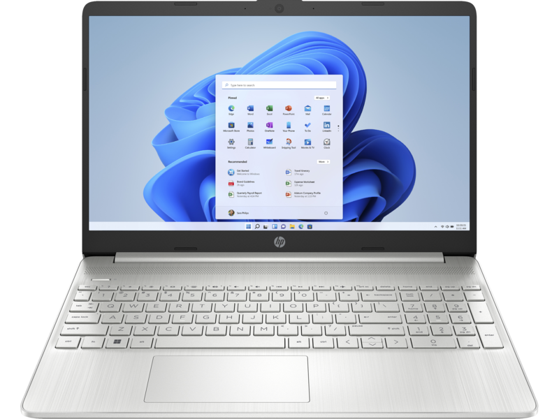 PORTATIL HP 15-FD0053LA INTEL CORE I5-1235U/16GB RAM/512GB SSD/15.6" HD/ FREEDOS SILVER