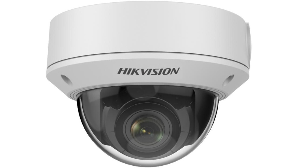 CAMARA DE SEGURIDAD HIKVISION IP DS-2CD1723G0-IZ 2MP DOMO VARIFOCAL 2,8 a 12 MM/H.265+/IR/IP67 