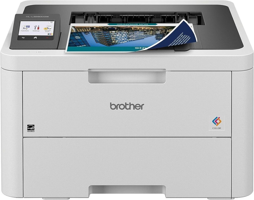 IMPRESORA BROTHER HL-L3280CDW LASER/DUPLEX AUTOMATICO/WIFI/ETHERNET/PANTALLA TACTIL 2.7"/CICLO MAXIMO DE TRABAJO MENSUAL 40000/CICLO RECOMENDADO MENSUAL 3000