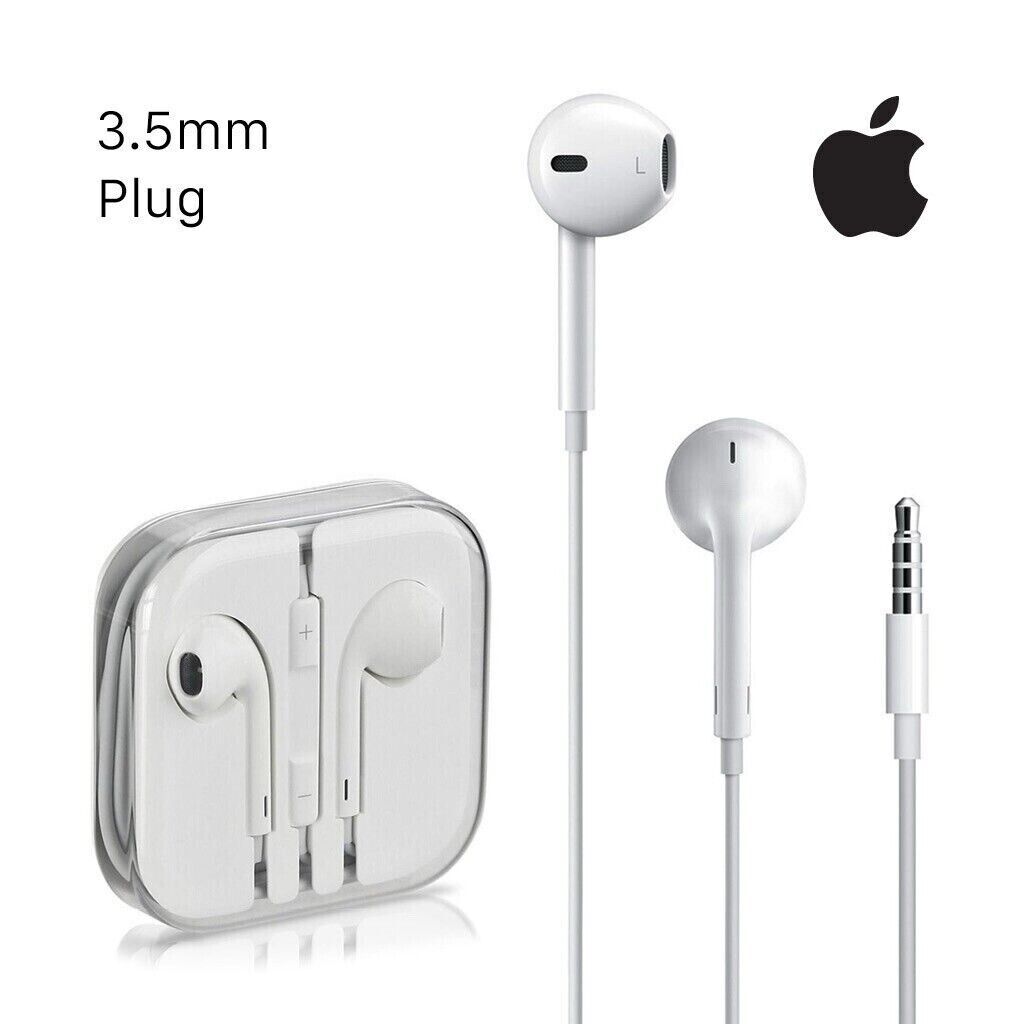 AUDIFONOS + MICRONO APPLE PARA IPHONE PLUG 3.5MM ORIGINALES