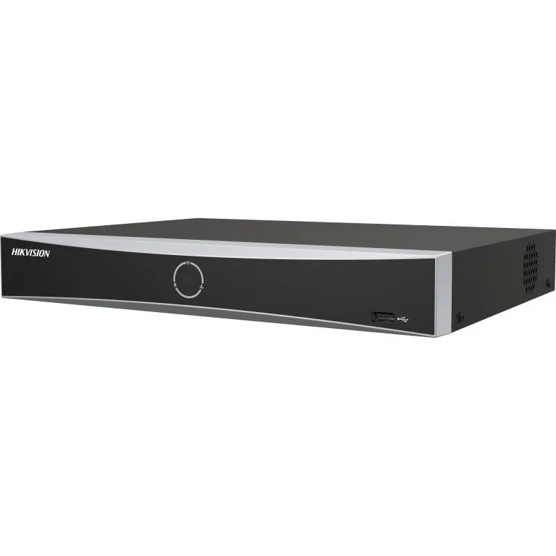 NVR HIKVISION DS-7608NXI-K1 8 CANALES 1U SERIE K ACUESENSE 4K ENTRADA IP HASTA 12MP