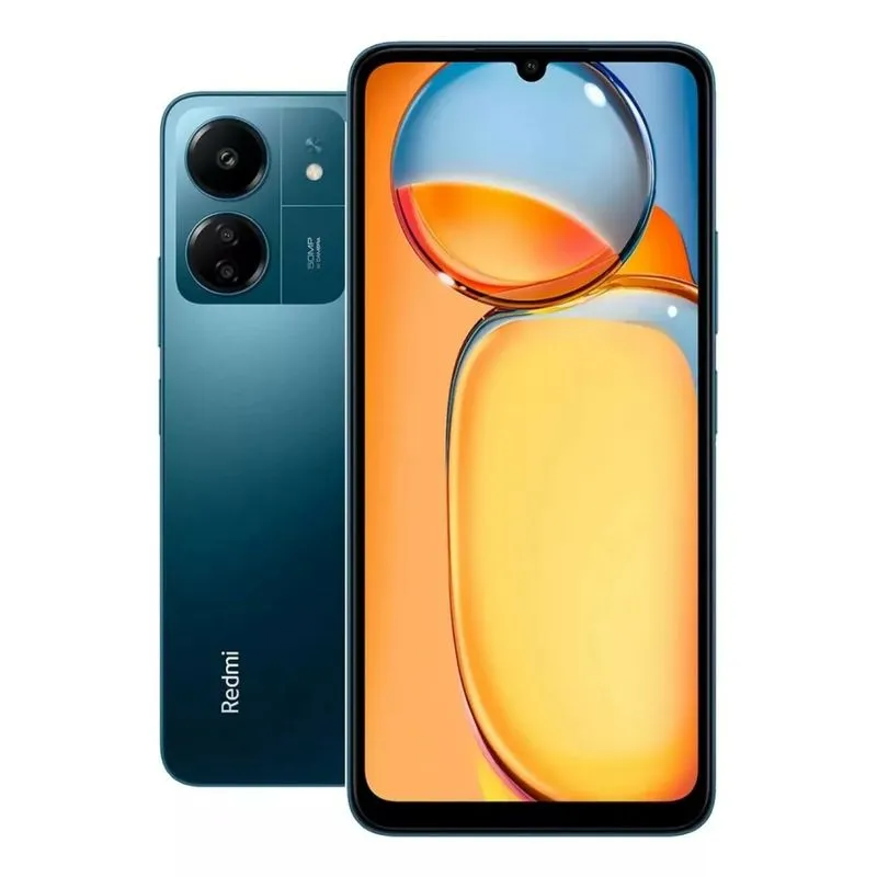 CELULAR XIAOMI REDMI 13C 4GB RAM 128GB ALM PAN 6.6" 50MP TRASERA 8MP FRONT AZUL