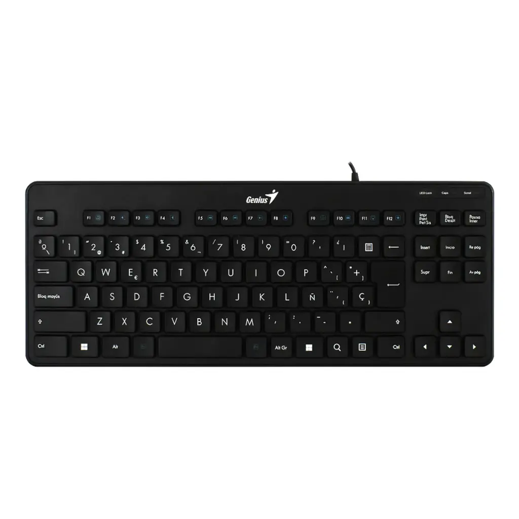 [110] TECLADO GENIUS LUXEMATE 110 USB NEGRO  
