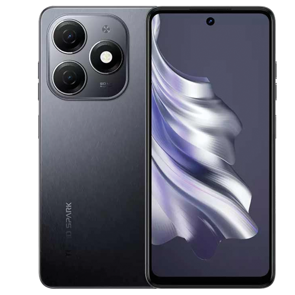 CELULAR TECNO SPARK 20 PRO 8GB RAM/256GB ALMACENAMIENTO CÁMARA 108MP/ 32MP FRONTAL/MOONLIT BLACK