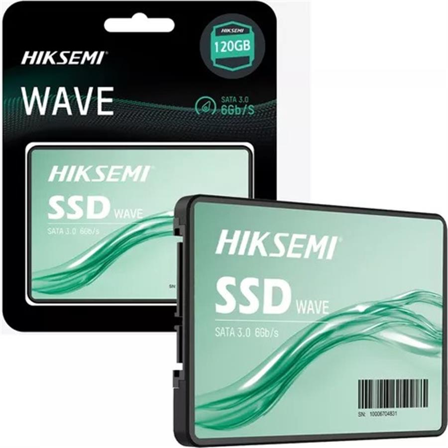 DISCO DE ESTADO SOLIDO HIKSEMI 120GB 2,5" WAVE