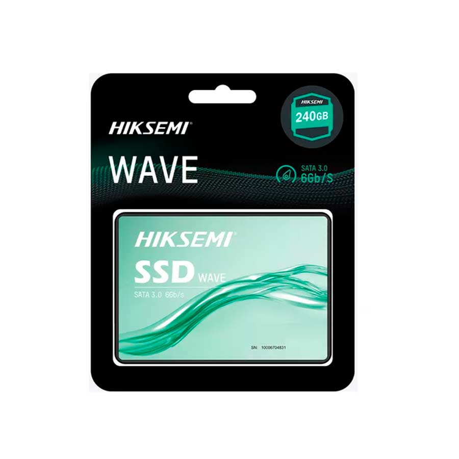 [HS-SSD-WAVE/S)240GB] DISCO DE ESTADO SOLIDO HIKSEMI 240GB 2.5" SATA 3.0 3D NAND