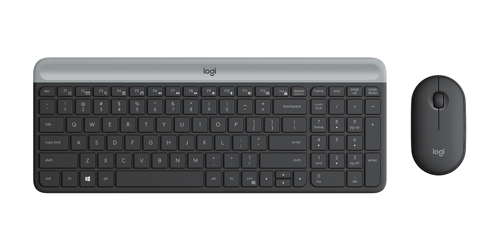 TECLADO + MOUSE LOGITECH MK470 INALAMBRICO SLIM NP: 920-009266
