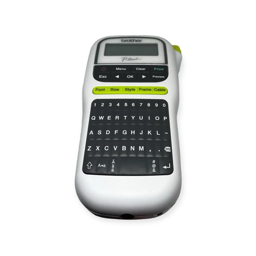 ETIQUETADORA BROTHER PT-H110 PORTATIL 12MM 1-2 LINEAS