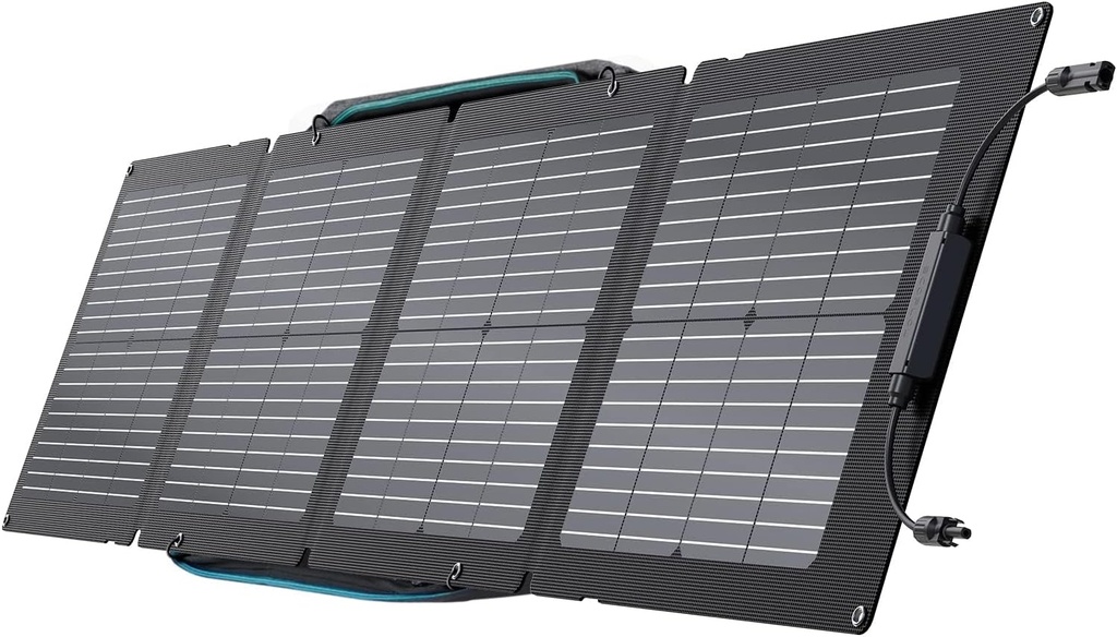 PANEL ECOFLOW SOLAR PORTATIL 110W 21.8V(18.4V) 6.5A(6.0A) SKU:EFSOLAR110N