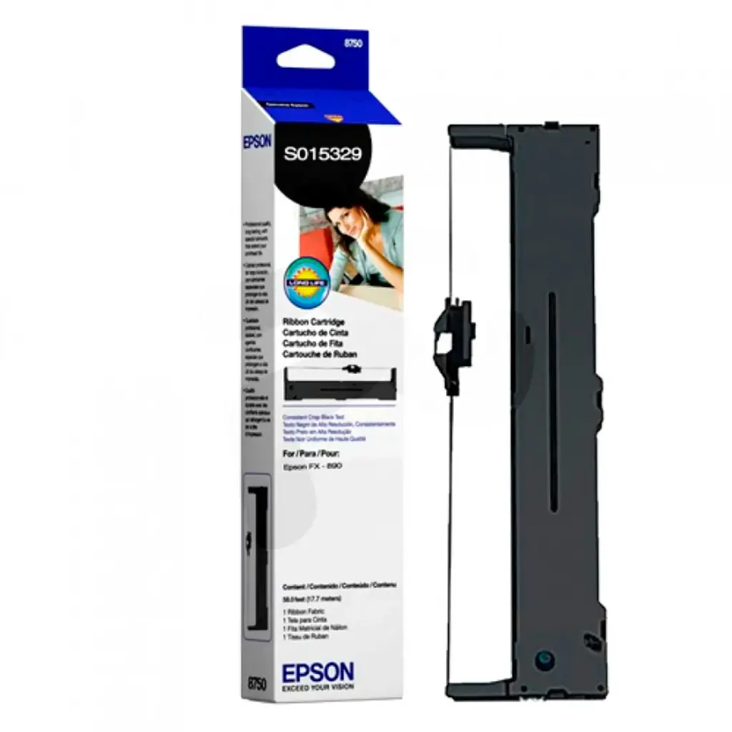 CINTA EPSON S015329 PARA FX-890 17M