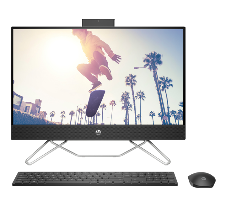 COMPUTADOR HP AIO 24-CB1029LA CORE I3-1215U/8GB RAM/512GB SSD/PAN 24 FHD/FREEDOS/BLACK