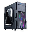 CASE GAMER GAMEMAX GM-ONE KNIGHT 3 VENTILADOR 2 POSTERIOR Y 1 DELANTERO