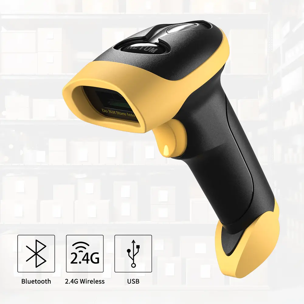 LECTOR CODIGO DE BARRAS NETUM L8BL PRO 2D,1D,BLUETOOTH ANDROID/IOS LECTURA AUTOMATICA O MANUAL/USB/AUTO