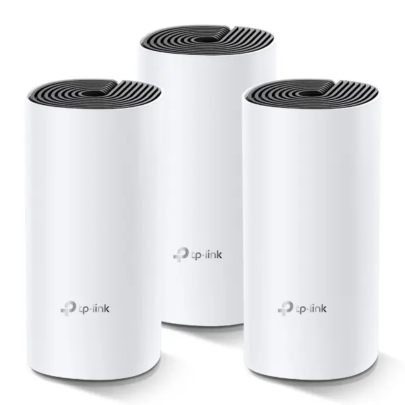 ROUTER TP-LINK DECO M4 (3-PACK) SISTEMA WIFI DE MALLA AC1200, 867MBPS 5GHZ 2,4 GHZ 300 MBPS 