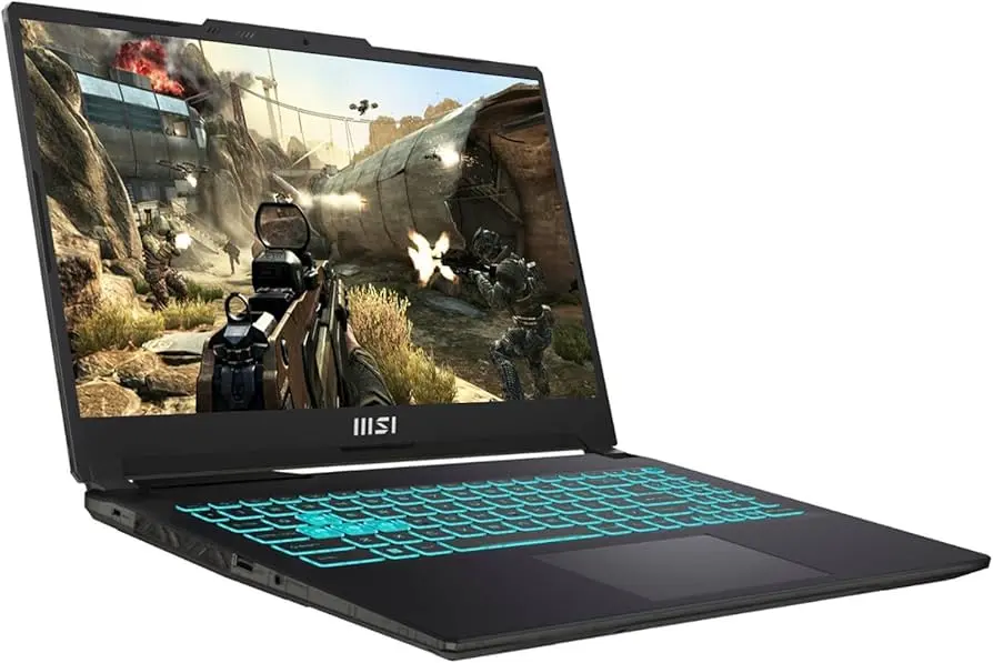 PORTATIL MSI CYBORG 15 A12VE INTEL CORE I7-12650H UP 4.7Ghz/ DDR5 8GB*2*/NVME 512GB/ TARJETA DE VIDEO RTX4050 GDDR6 6GB/ W11HOME/TRASLUCENT BLACK