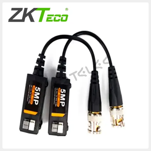 BALUN ZKTECO SOLO VIDEO/5MP/SOPORTA AHD,TVI,CVBS