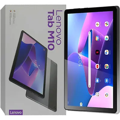 TABLET LENOVO M10 3ERA GEN UNISOC T610 4GB 64GB/ LTE 4G/10.1" WUXGA (1920x1200)  (INCLUYE FOLIO CASE ORIGINAL)