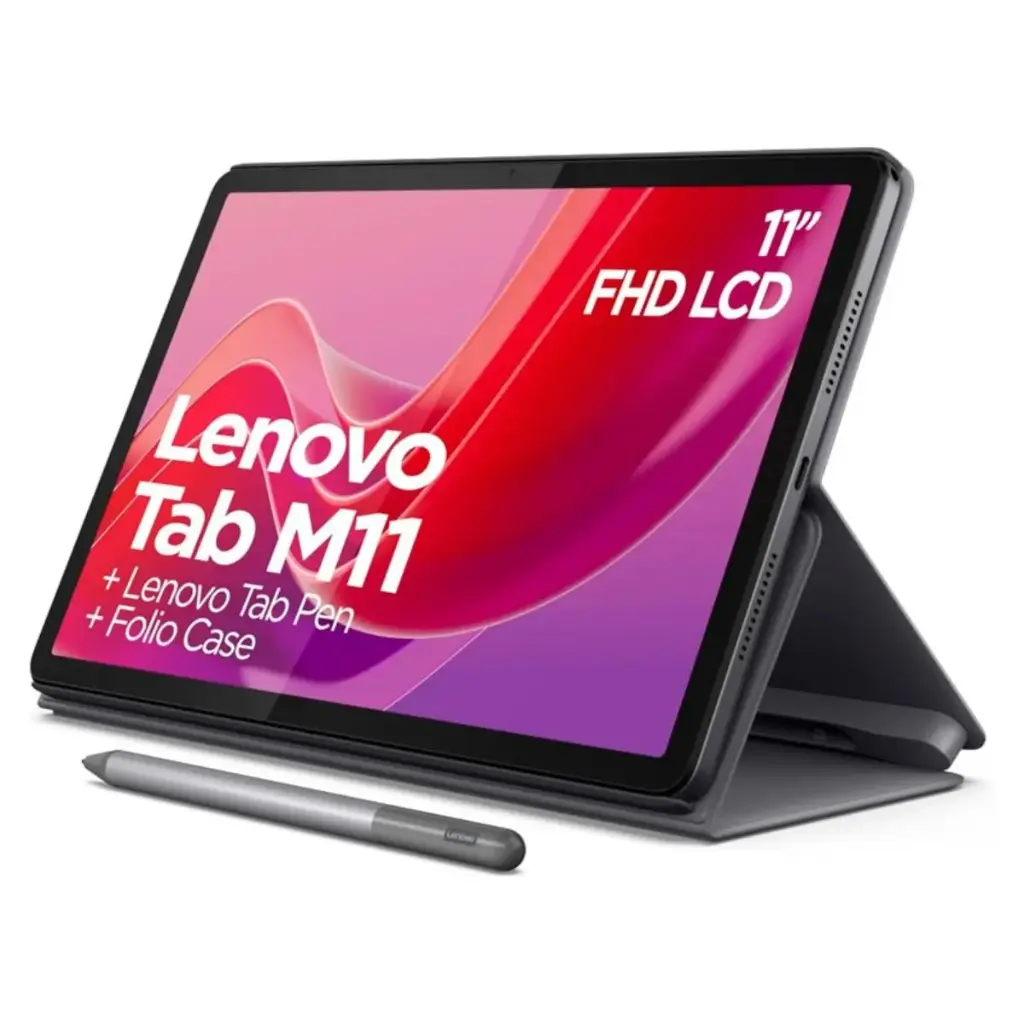TABLET LENOVO M11 11" WUXGA (1920x1200) MEDIATEK HELIO G88 4GB 128GB LTE 4G ANDROID 13 (INCLUYE FOLIO CASE + LAPIZ LENOVO)