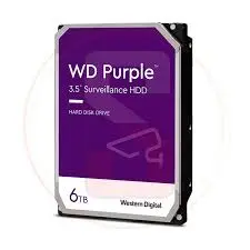 DISCO WESTERN DIGITAL PURPLE 6TB PARA DVR WD6PURX