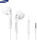 AUDIFONOS + MICROFONO SAMSUNG S10 PLUG 3.5 COLOR BLANCOS ORIGINALES 
