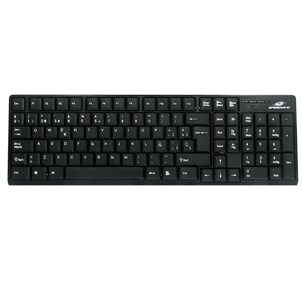 TECLADO SPEEDMIND TEU02 USB 104 TECLAS