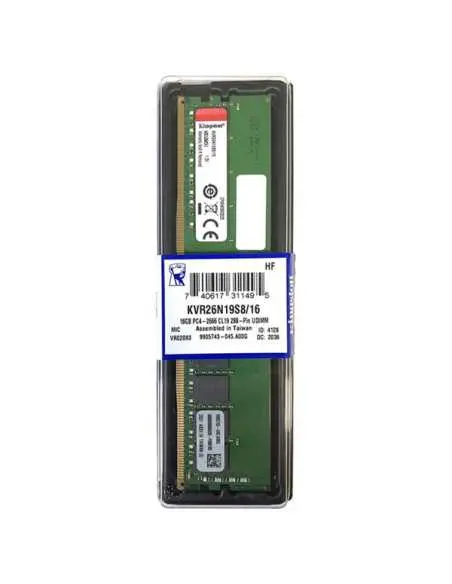 MEMORIA PARA PC KINGSTON 16GB DDR4 2400 CL19 PC4-21300