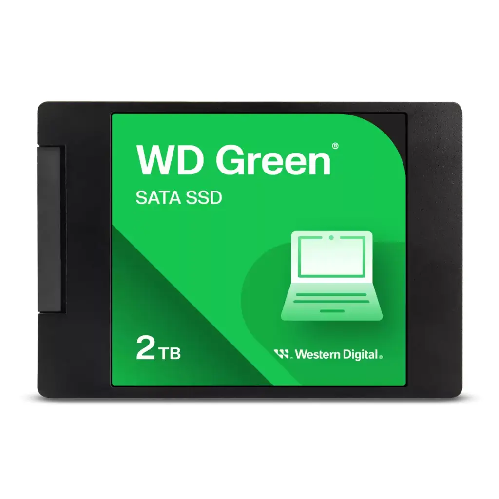 DISCO DE ESTADO SÓLIDO 2TB WESTERN DIGITAL GREEN 2.5” WDS200T2G0A