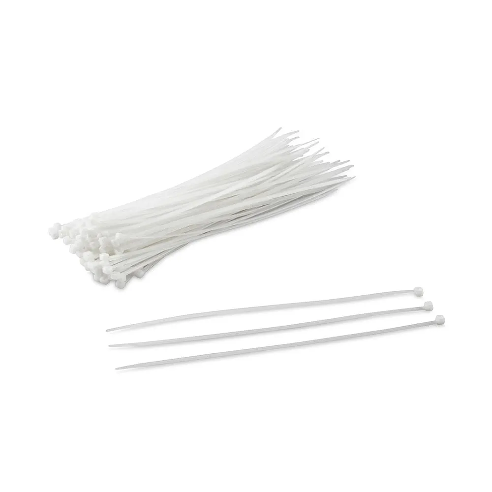 AMARRAS PLASTICAS BEST VALUE 8" 20CM X100U TRANSPARENTES
