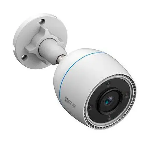 CAMARA DE SEGURIDAD EZVIZ IP H3C CS-H3C 1080P H.265 EXTERIOR IP67 VISION NOCTURNO A COLOR WIFI CAPTURA SONIDO DETECCION DE PERSONAS CON IA DEFENSA ACTIVA CON LUZ SOPORTA MICRO SD 512GB Y NUBE