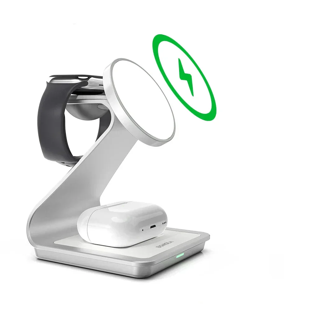 CARGADOR INALAMBRICO 3 EN 1 BONOLA