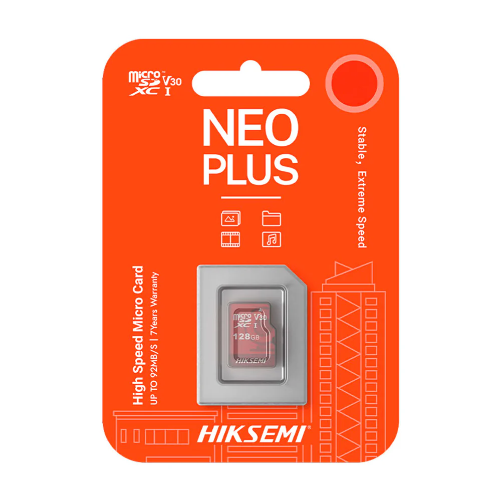MICRO SD 256GB ESPECIAL CCTV HIKSEMI HS-TF-E1/256G/NEOPLUS