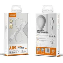 CABLE LDNIO LS612 USB-C A USB-A 25W CARGA RAPIDA BLANCO 2M 