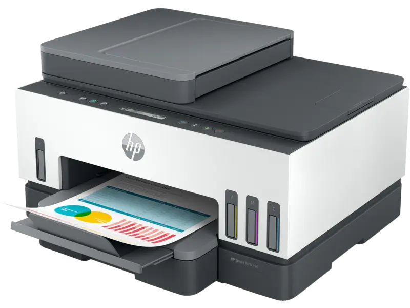 IMPRESORA HP AIO SMART TANK 750(6UU47A) IMPRIME/ COPIA/ ESCANEA/ADD/ WIFI/LAN