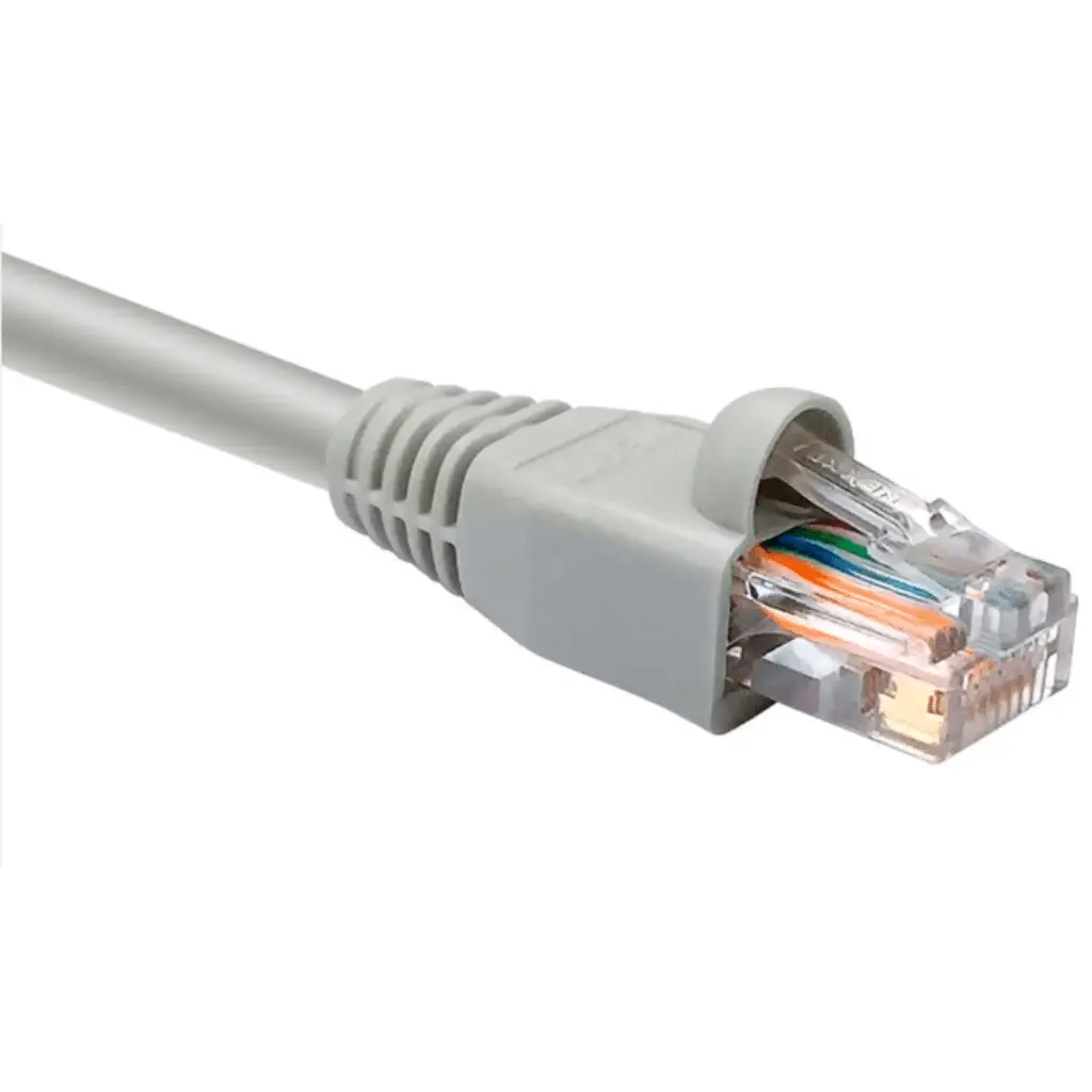 CABLE DE RED AGILER, CAT5E, UTP, RJ45 M-RJ45 M, 24AWG, 0.90 CM , GRIS