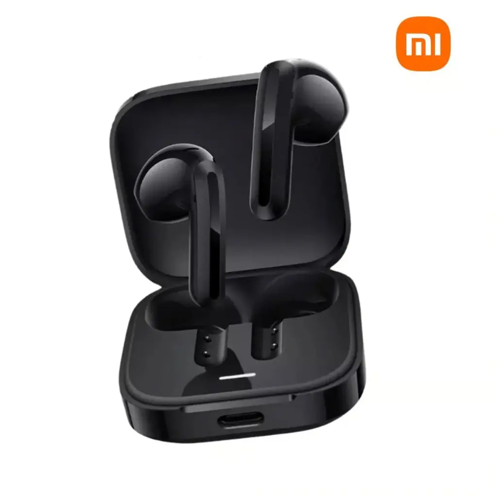 AUDIFONO + MICROFONO XIAOMI REDMI BUDS 6 ACTIVE CANC. RUIDO 30 H. BT 5.4 IPX4 COLOR NEGRO
