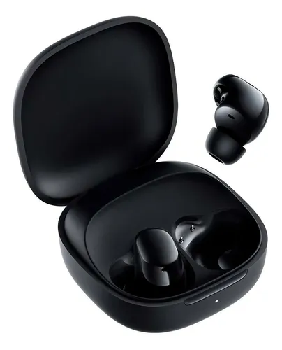 AUDIFONO + MICROFONO XIAOMI REDMI BUDS 6 PLAY ANUL. RUIDO 36 H. BT 5.4 IPX4 COLOR NEGRO