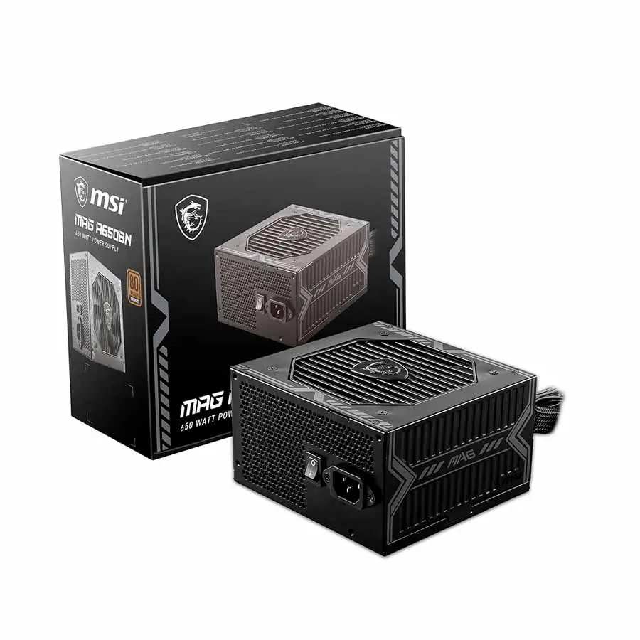 FUENTE DE PODER MSI 650W 80 PLUS BRONZE ATX MAG-A650BN