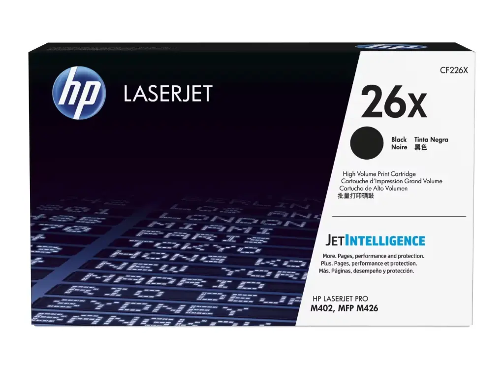 TONER HP 26X NEGRO LASERJET 402/426 9000 PAG CF226X