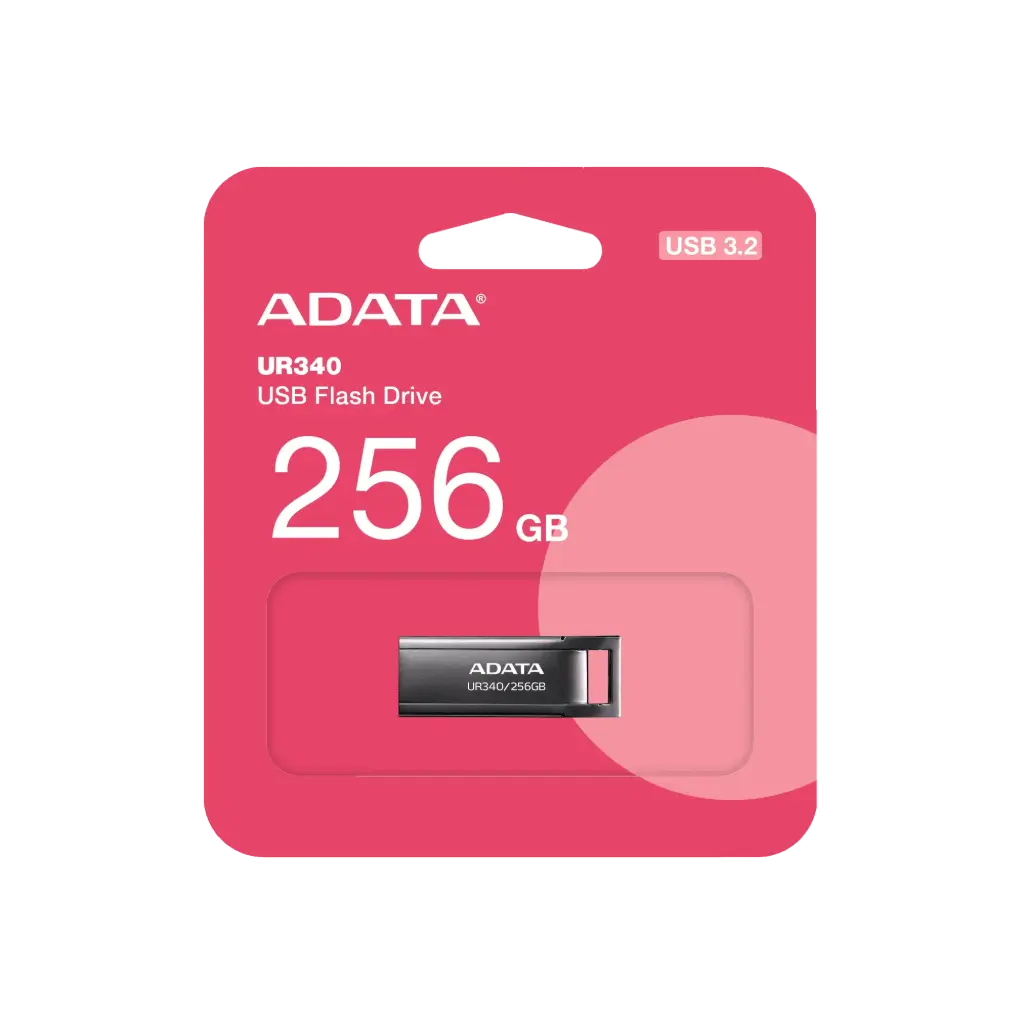 PENDRIVE ADATA UR340 256GB BLACK USB 3.2 