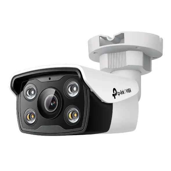 CAMARA DE SEGURIDAD IP TP-LINK VIGI C350 5MP EXTERIOR IP67 TIPO BALA FULL-COLOR DETECCION DE PERSONAS Y VEHICULOS DEFENSA ACTIVA AUDIO BIDIRECCIONAL H.265+ DETECCION INTELIGENTE 