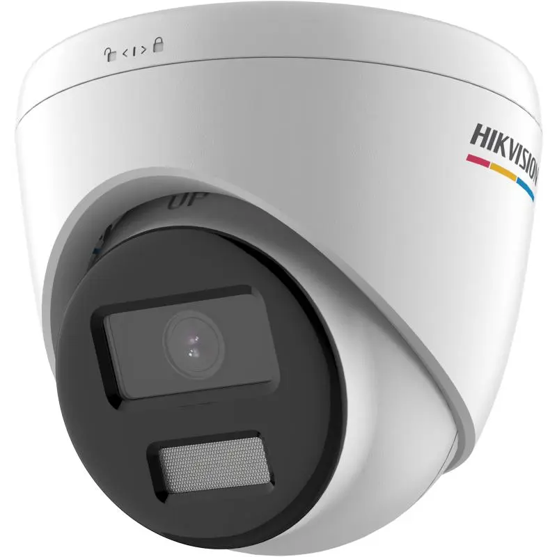 CAMARA DE SEGURIDAD HIKVISION DS-2CD1347G2-LUF IP DOMO COLORVU MD 2.0 4MP  DETECCION PERSONAS Y VEHICULOS INTELIGENTE IP67 H.265+ MICROFONO