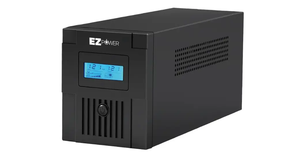 UPS EZ POWER EZP-ST3000 INTERACTIVO 3000VA / 1800W 4 SALIDAS 120V PANTALLA LCD